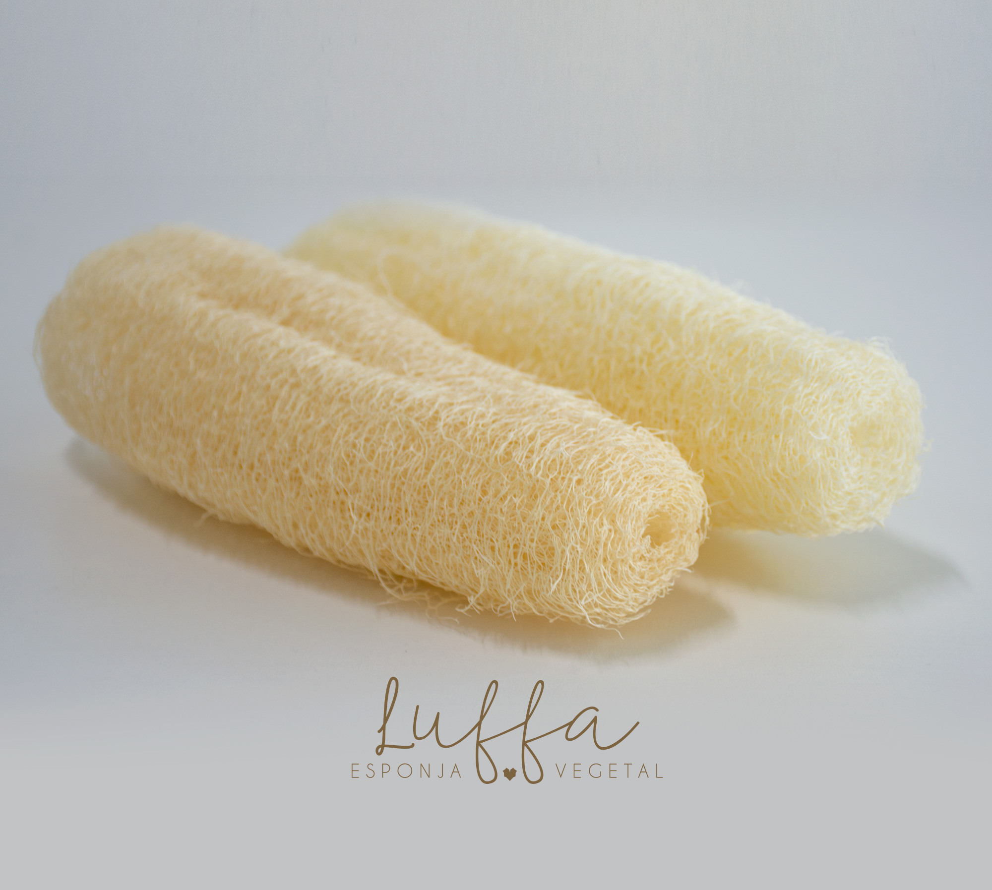 Esponja entera para baño luffa - Esponja o estropajo de baño natural luffa