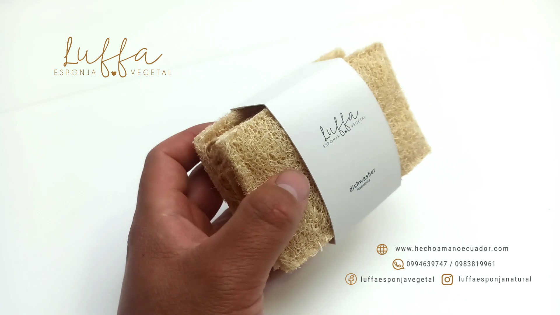 luffa lavavajilla